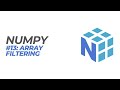 NumPy Tutorial #13: Array Filtering