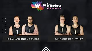 Winners Beach Volleyball. Men. D. Zakharchenko / S. Zalizko - D. Kharchenko / I. Ivanov 20.02.2025