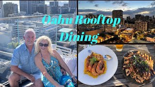 SKY Waikiki Raw \u0026 Bar: Breathtaking Rooftop Views, Delectable Dishes, and Sunset Magic! #oahurooftop