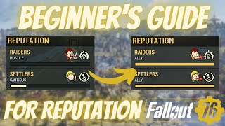 Fallout 76 How to Farm Reputation | Beginners Guide
