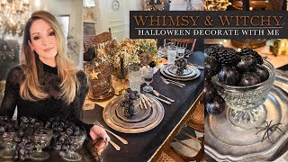 Whimsigoth Witch Tablescape // Halloween Decorate with Me 2024