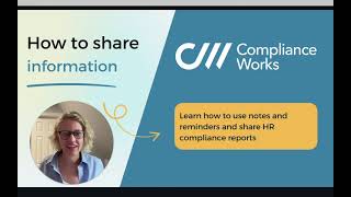 How to share HR compliance information