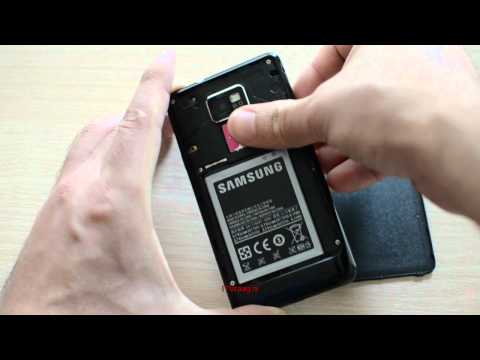 Samsung Galaxy S2 - How to remove backside/battery/SIM/SD Samsung Galaxy S2 - How to remove backside/battery/SIM/SD
