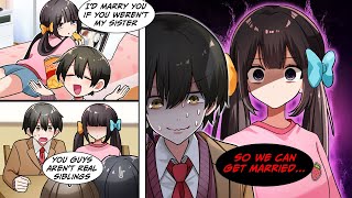 [Manga Dub] I was joking with my sister about marrying her, but we find out that we aren't related..