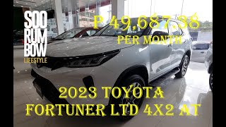 2023 Toyota Fortuner 2.8 LTD Diesel 4x2 AT Review, Downpayment & Monthly