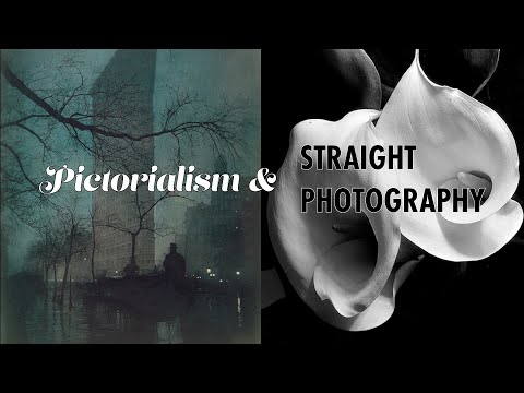 What is the concern of straight photography?