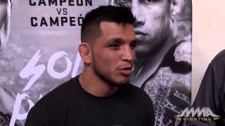 UFC 188: Efrain Escudero Says 'Dream Came True'