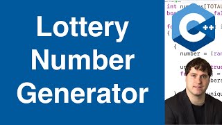 Lottery Number Generator | C++ Example