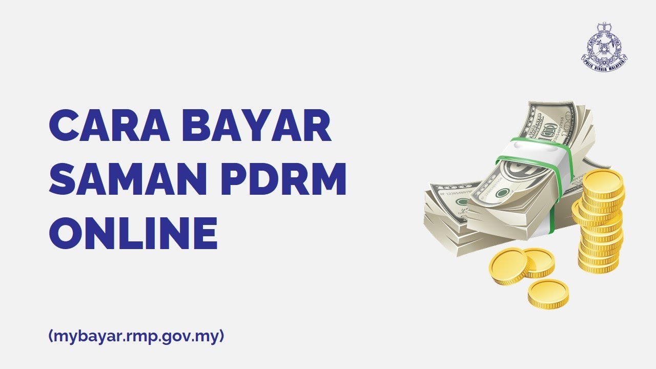 Cara Bayar Saman PDRM Online Dapat Diskaun - YouTube