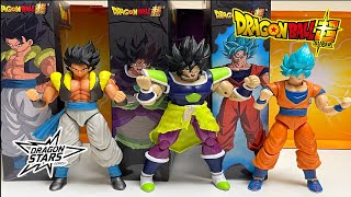 Dragon Ball Super DRAGON STARS Figures | Wave 19 Broly, Gogeta, Super Saiyan Blue Goku