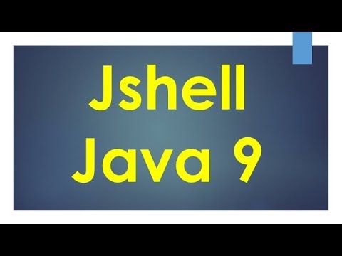 Jshell Repl Part 1 Youtube