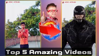 Top 5 Amazing 😮 Vfx Videos / Star Avitesh / #top5 #videos