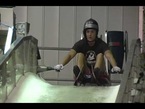 Luge Training in Lake Placid Luge Training in Lake Placid