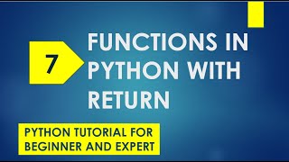 python functions and return | python functions | python import | python def | python crash course