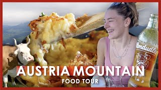 Austrian Food Tour - THE BEST ALP CHEESE and The Most Expensive  SCHNITZEL in Austria!!