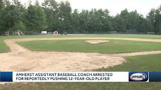 Assistant baseball coach accused of shoving opposing player