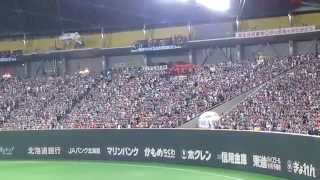 ホークスファンも引退の稲葉選手へ稲葉ジャンプ 稲葉篤紀応援歌 札幌ドーム