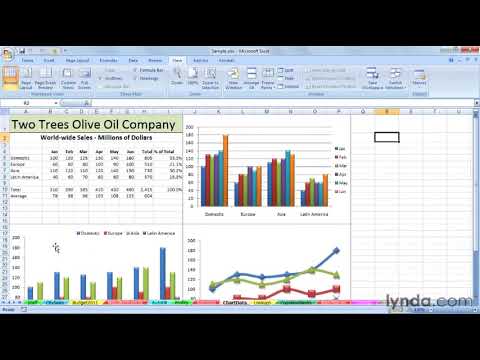 Excel tutorial: How to manage multiple worksheets | lynda.com Excel tutorial: How to manage multiple worksheets | lynda.com