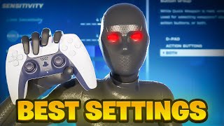 *NEW* Best Controller Settings + Sensitivity For Fortnite Chapter 7! (PS4/PS5/XBOX/PC)