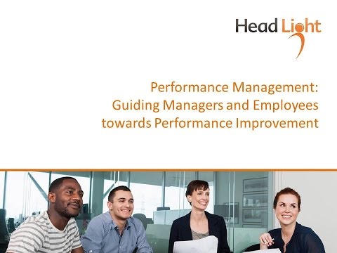 An Introduction to the Performance Management Guide