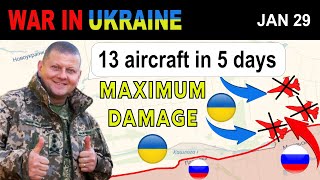 29 Jan: Ukrainians INFLICT SUBSTANTIAL LOSSES TO RUSSIAN AVIATION | War in Ukraine Explained