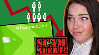 DEBT CARD MLM: Tranzact Card IS SO MESSY *NEW SCAM*