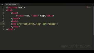 HTML base Tag