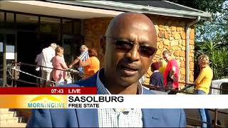 Voting underway in Sasolburg