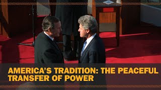 America’s tradition: The peaceful transfer of power