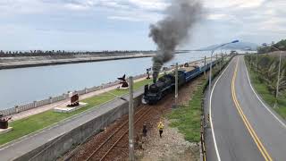 花蓮站慶祝台灣鐵路132週年 「機關車女王-CT273」蒸汽火車遊花蓮港站