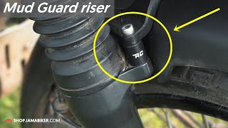 Himalayan Mud Guard riser - Royal Enfield accessories | IAMABIKER