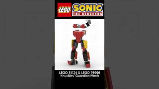 LEGO Sonic 76996 Knuckle's Mech \u0026 31124 Super Robot Mix