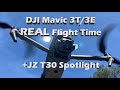 The REAL Flight Time - DJI Mavic 3T 3E + JZ T30 Spotlight