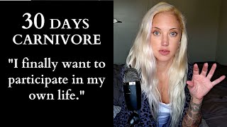 Mental Health, IBS, Psoriasis and Fatigue // My 30 Day Carnivore Diet Improvements