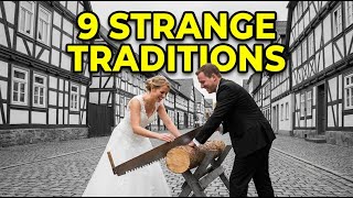 9 Strange WEDDING Traditions That Only Happen in Germany