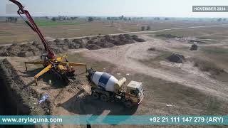 ARY LAGUNA DHA GUJRANWALAConstruction Updates - November 2024