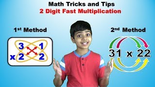 2 digits fast multiplication trick  | Easy and fast way to learn | Shortcut trick to multiply