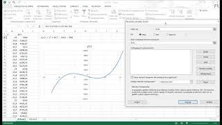 MS Excel - Solver - ekstrema funkcji