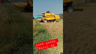 6444 dhaan ki katai harvester se vlog