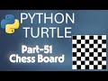 Python Turtle Chess Board Tutorial | Python for Beginners Step by Step  | Infosmart Solutions