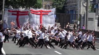 愛知淑徳大学 鳴踊　2017おいでん祭5/27（土）　ケヤキ会場 1回目