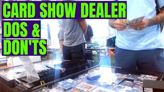 How to setup at a card show 💰TIPS and TRICKS to SUCCEED,👍 lessons learned