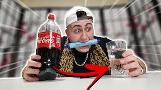 This Straw Turns ANY Liquid into Water!! *CLEAR COCA COLA*