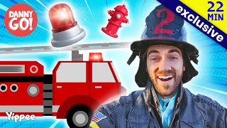 Fire Station Tour 🚒 | Danny Go! Songs for Kids | FULL EPISODE | Yippee Kids TV