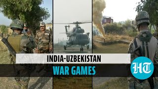 Watch: India-Uzbekistan Army troops hold joint military exercise