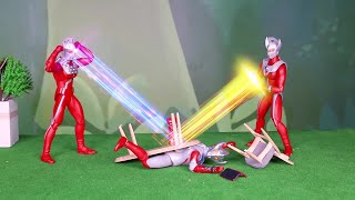 賽文和泰羅奧特曼的數學PK賽！泰迦用詞不當引風波！Ultraman toy story丨阿哦玩具 ao toys