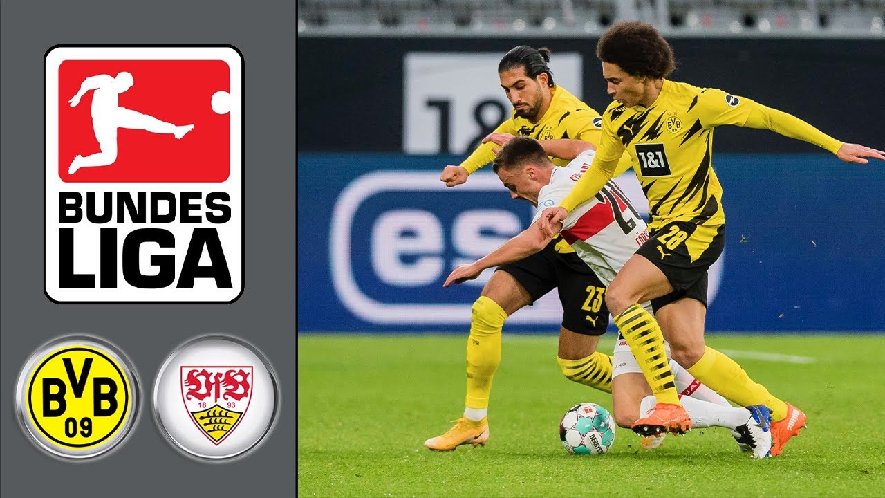 Borussia Dortmund Vs VfB Stuttgart ᴴᴰ 12.12.2020 - 11.Spieltag - 1 ...