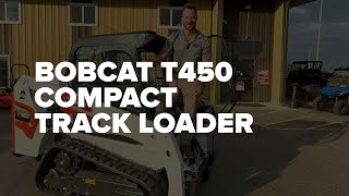 New Features of the Bobcat M3-Series T450 Compact Track Loader (Walk Around)