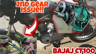 kawasaki bajaj CT100 2ndgear issue!!?paano maiiwasan ito at anu ang mga mga dapat gawin?