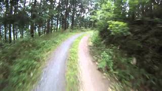 林道高峰線下り　MTB　2013-06-16